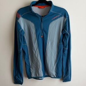 La Sportiva Blue Athletic Shirt